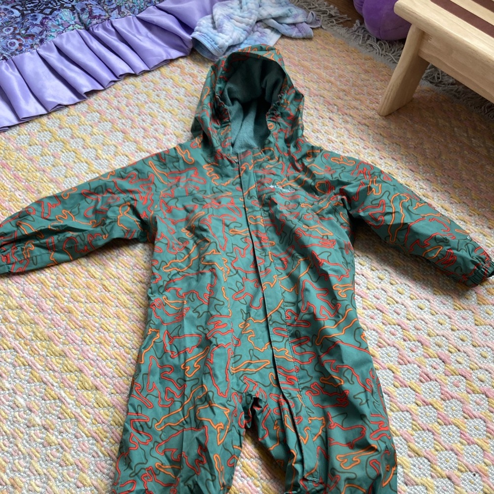 Columbia rain suit for 12-18 mos.